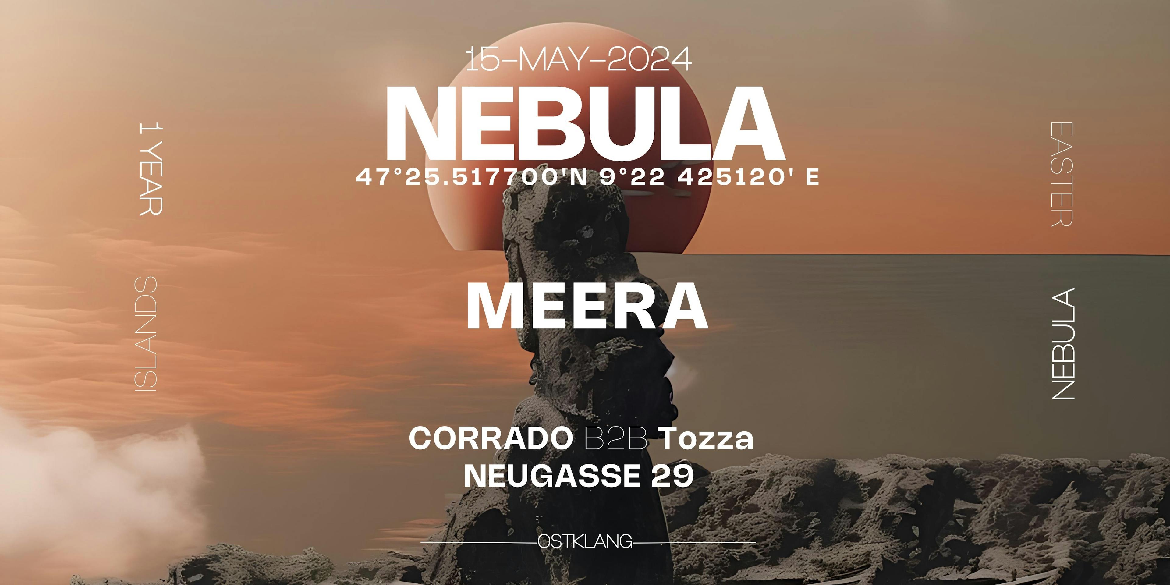 Titelbild 1 YEAR NEBULA w/Meera